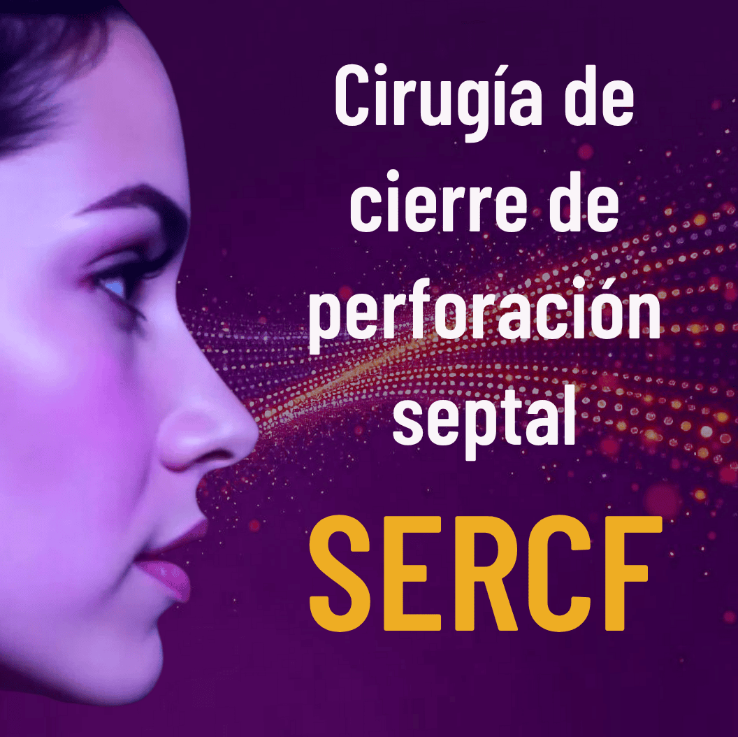 Cirugía de cierre de perforación septal