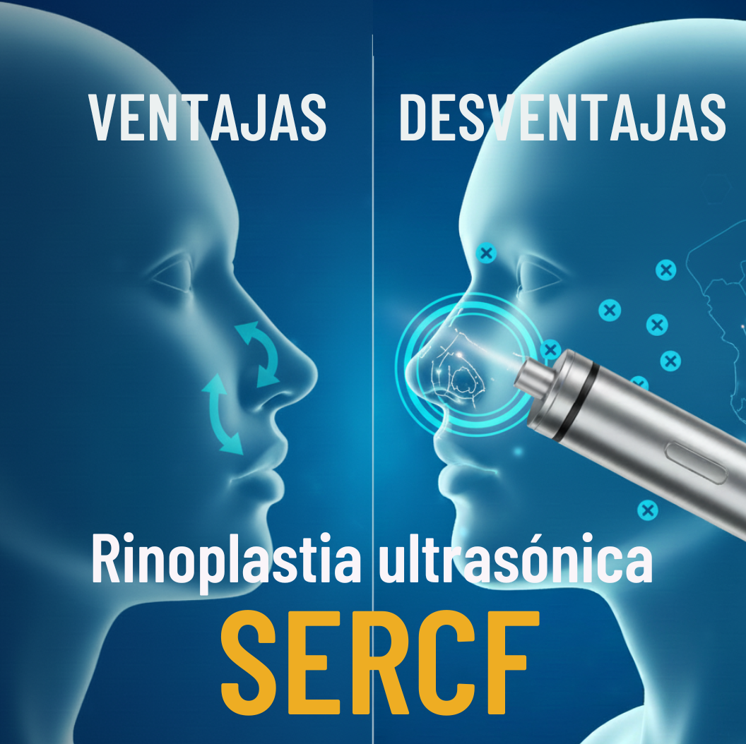 Ventajas y desventajas de la rinoplastia ultrasónica